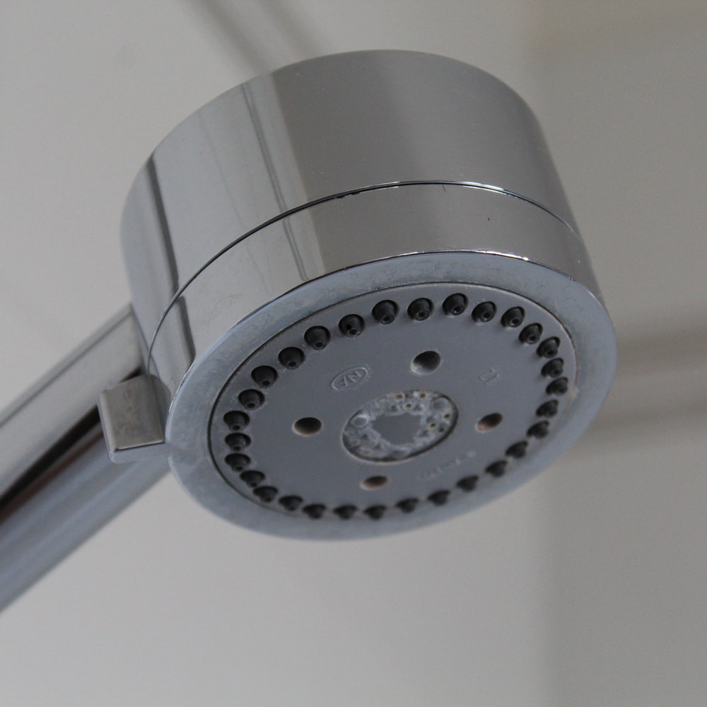 Arco install showers in Romford. Photo of a shower head